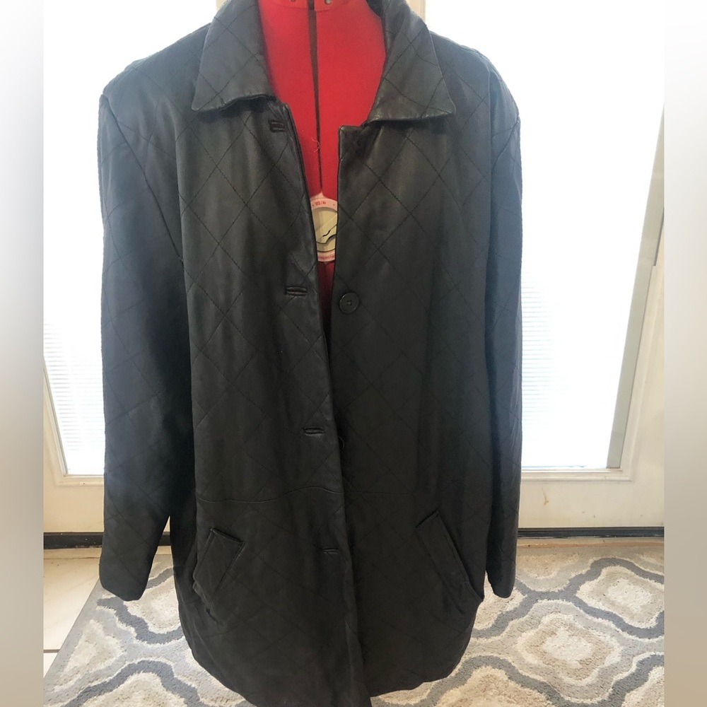 Modern Essentials Black Leather Jacket